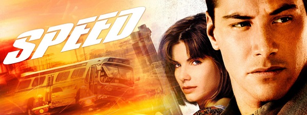 Keanu Reeves, Dennis Hopper and Sandra Bullock in the Jan de Bont movie ‘Speed’