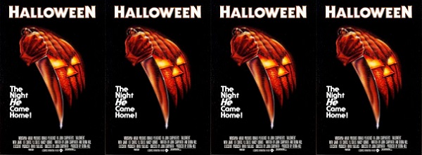 Donald Pleasance, Jamie Lee Curtis and Tony Moran in the John Carpenter movie ‘Halloween’